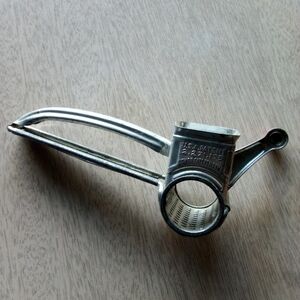 Vintage MOULI handheld crank cheese grater